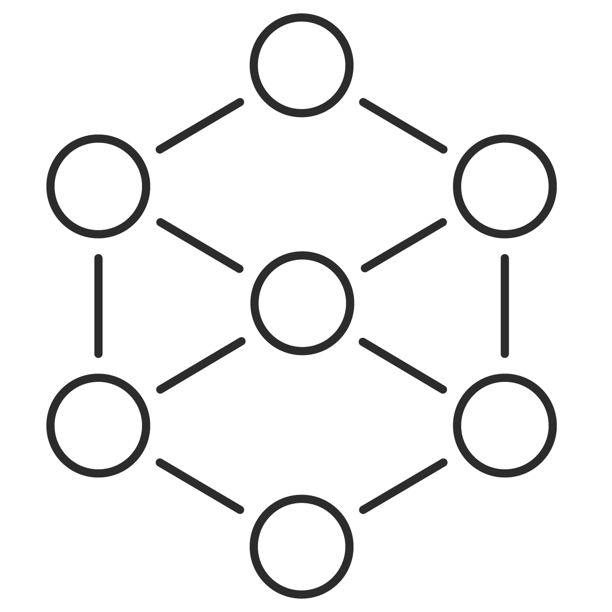 Analytical depth icon